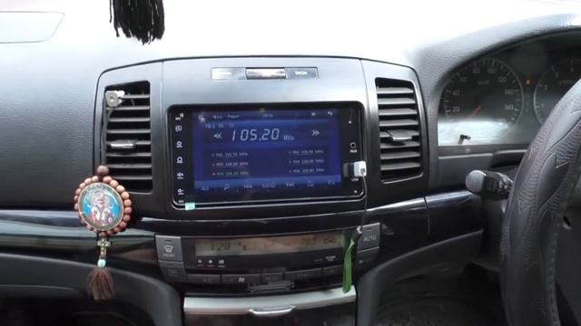 LeTrun магнитола на Toyota Allion 2002 года