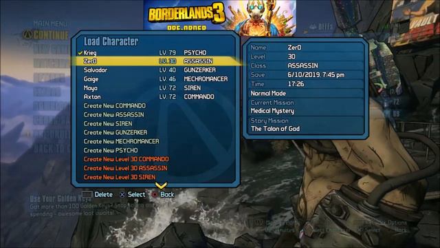HOW TO MAKE A LEVEL 30 CHARACTER IN BORDERLANDS 2