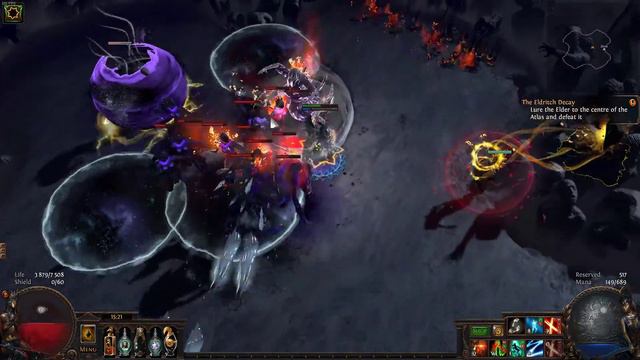 Path Of Exile Uber Elder Bloodseeker Champion DS