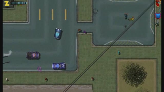 Grand Theft Auto (GTA) 2: Residential District - Zaibatsu Job 2 - Science Friction!