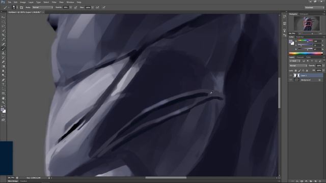 Рисуем каменного голема в Adobe Photoshop