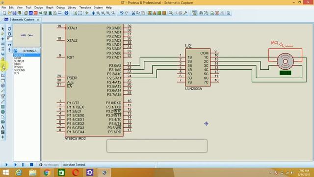 Stepper motor Interfacing with 8051 Microcontroller