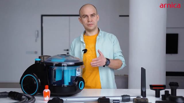 Пылесос с аквафильтром - Arnica Bora 5000