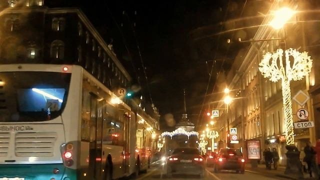 Невский проспект Санкт-Петербург. 01.01.2017