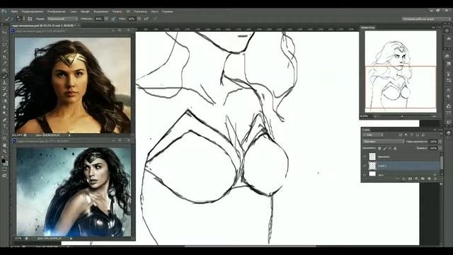Wonder WomanЧудо Женщина Speedpaint