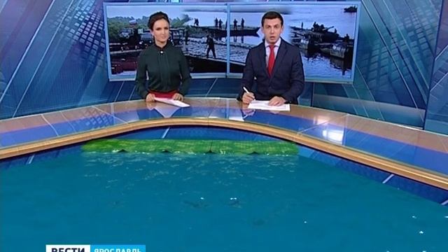 В Ярославле посторят наплавной железнодорожный мост через Волгу