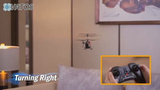 VATOS RC Helicopter Remote Control Helicopter Fly