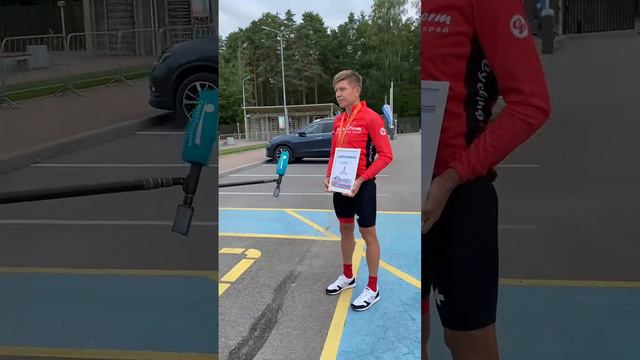 CyclingPerm. Александр Сергеевич зацепил гонку в Питере.