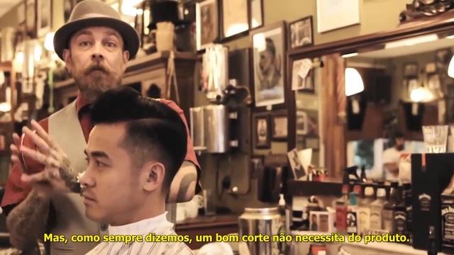 Como usar a pomada Reuzel Vermelha (Legendado em Português)