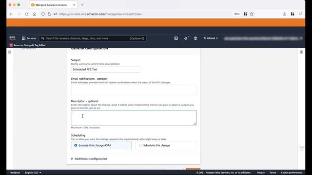 How can I raise a scheduled RFC?