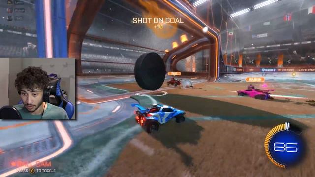 Lando Norris Rocket League Challenge (ft. TBJZL)