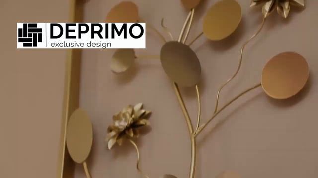 Настенный декор цветы в рамке Deprimo-KKK00122