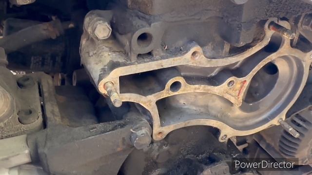 How To Change A Water Pump On A 1993 Toyota 22RE #toyota #howto #repair #fix #truck #hilux