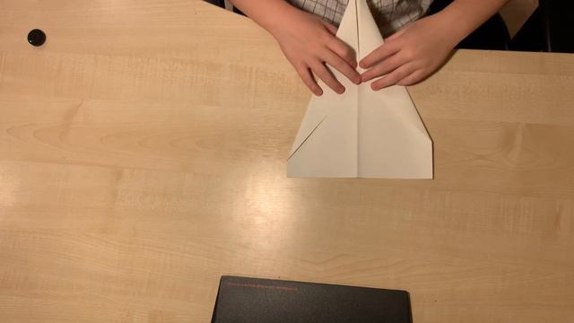 Самолёт из бумаги [Оригами]версия1
