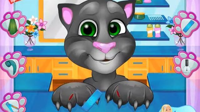 Говорящие друзья! Игра Свадьба Тома и Анжелы! Серия 2! Отмыли Тома по полной