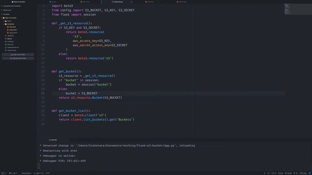 Flask Integration with Amazon S3 Part 6
