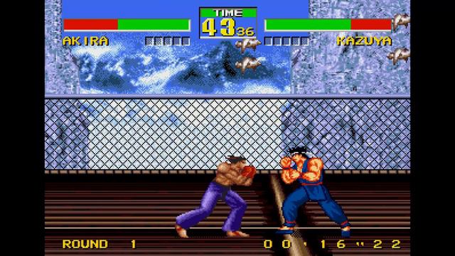 Virtua Fighter 2 vs. Tekken 2 - Sega Genesis (1996)