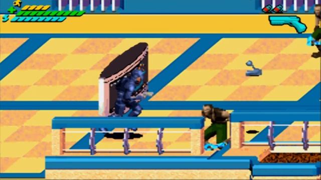 Minority Report: Everybody Runs - Game Boy Advance Gameplay - VisualBoyAdvance