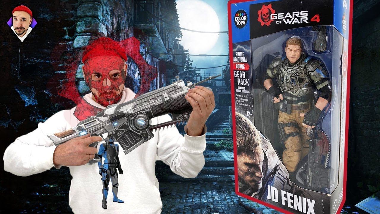 Распаковка фигурки JD Fenix от McFarlane. Top Rob: I’m Gear of War!