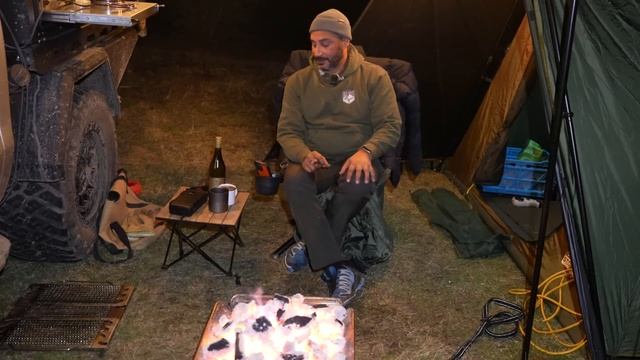 Car Camping in the Rain - Fast Tent - Wilderness