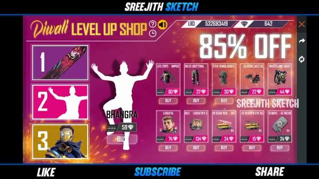 Level up shop event in Free Fire || CONFIGURACIÓN PERFECTA para SAMSUNG A3,A5,A6,A7,J2 // FREEFIRE