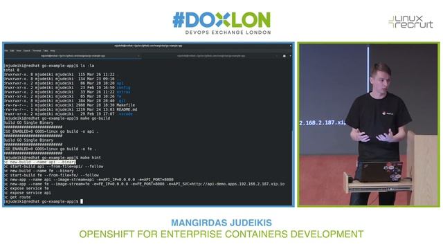 OpenShift for the Corporate Containers Developer | Mangirdas Judeikis