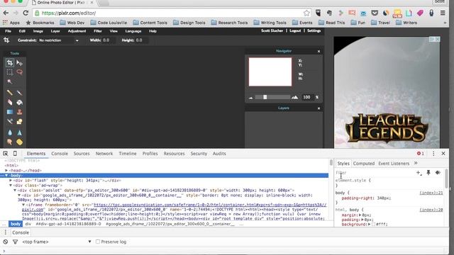 How to Remove Ads From Pixlr for Macbook