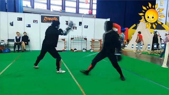 Stick fighting на выставке "Спортлэнд" в СКК