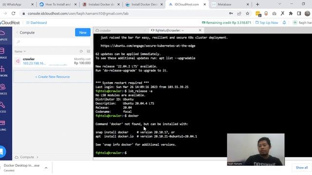 Instal Docker di Windows & Linux | Instal Docker di IDCloudHost.com