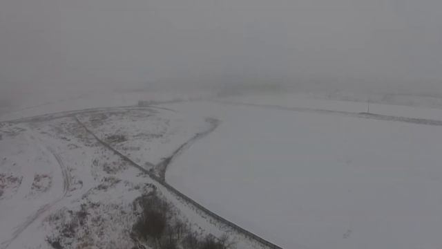 Алексинский карьер 20171209 туман