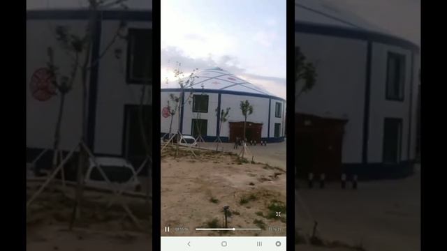 Алтын орда асханасы Китай Саңжы Мөрй аудан The Altyn Orda banquet hall for local Chinese kazakhs