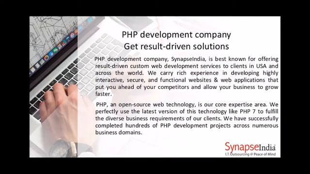 PHP Development Company - SynapseIndia