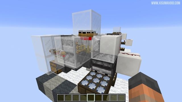 Minecraft 1.12 Chicken Cooker - Automatic Compact Lossless Tutorial