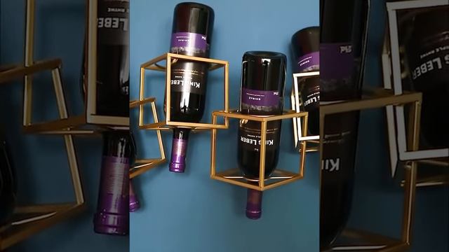 Настенный декор подставка для бутылок Deprimo-KKK00107