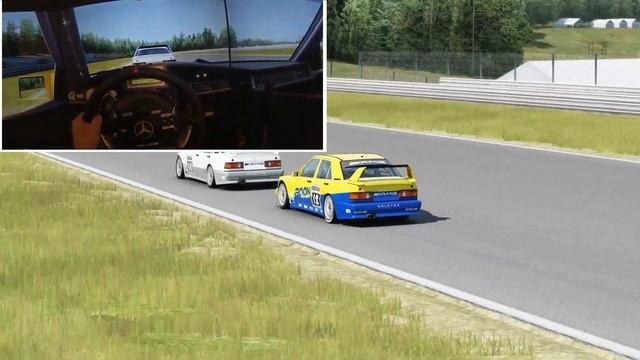 Mercedes 190E 2.5-16 Evo DTM Race Highlights @ Brno  [Triple Screen]