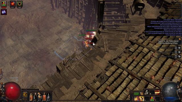 Path of Exile 3.1 Abyss League Day 6 - T16 Chimera - EQ Juggernaut
