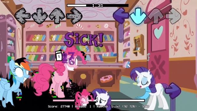 Friday Night Funkin Pibby mylittle pony Mod