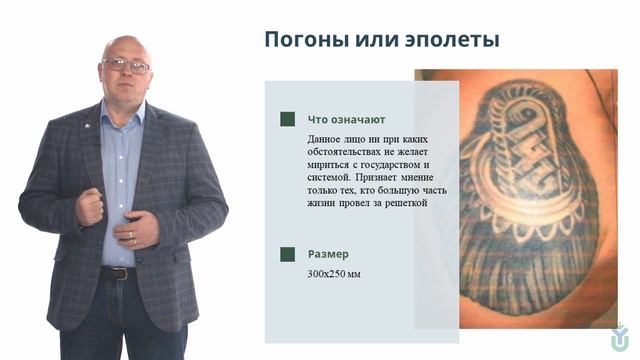Лекция 5.1. Средства коммуникации в ячейке АУЕ – татуировки