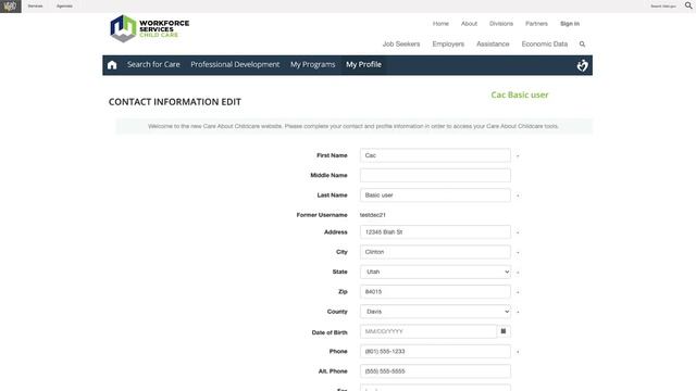 How to create a user profile and connect your account with your profile