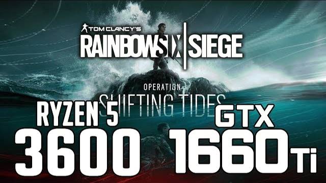 Rainbow Six Siege on Ryzen 5 3600 + GTX 1660Ti 1080p,1440p benchmarks!