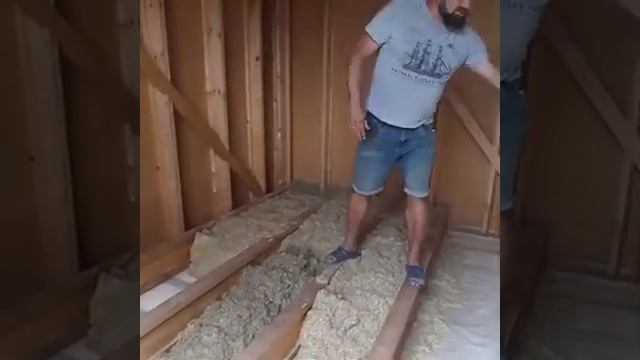 Засыпной утеплитель WoolCan Flax