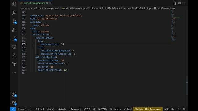 Implement Istio Circuit Breaker Pattern on Kubernetes Kind Cluster | Istio Traffic Management Part