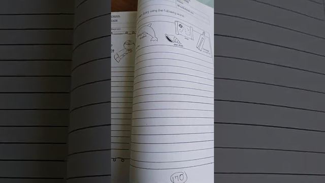 Grade 1, sub  eng  lang , creative writing, worksheet pad work