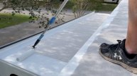 Can You RESEAL AN RV ROOF with Flex Seal? RV Leak Repair DIY Roof Reseal with Liquid Sealant