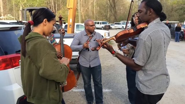 Merlefest with the Chocolate Drops and Justin Robinson