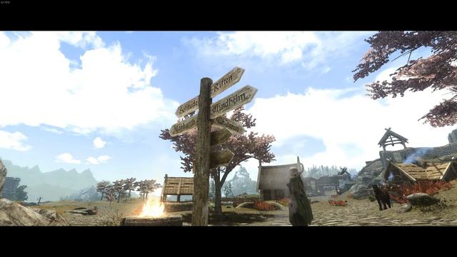 Skyrim - Day-night cycle lighting and stability test