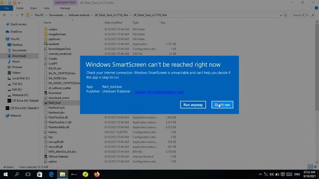 Windows SmartScreen  cant reached right now Problem fix