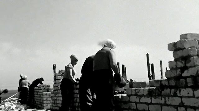 1968 год. Тюменская область. Строительство сельской школы