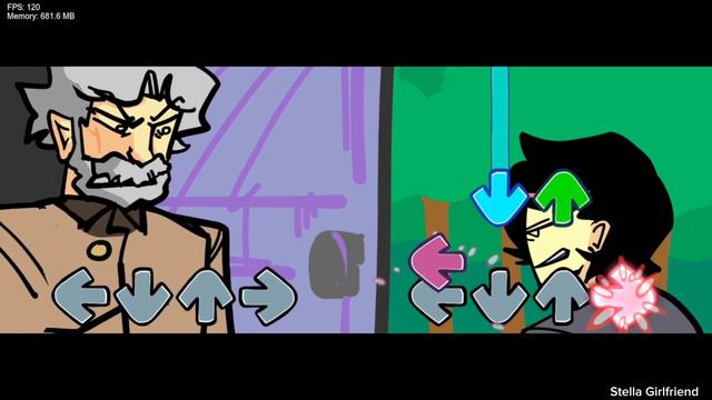 Friday Night Funkin' Vs Old Vegan (Omori) (FNF Mod)