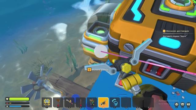 ВЫРАСТИЛ ОГУРЦЫ НА ПЛОТЕ!  Raft Mechanic выживание Scrap Mechanic
